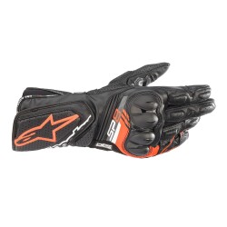 Alpinestars SP-8 V3 Korumalı Motosiklet Eldiveni Siyah / Kırmızı - 1