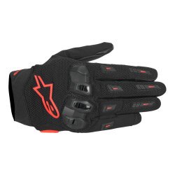 Alpinestars SP X 5 Air Korumalı Motosiklet Eldiveni Siyah / Kırmızı - Alpinestars