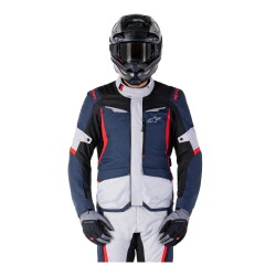 Alpinestars ST-1 WP Korumalı Motosiklet Montu Mavi / Gri / Siyah / Kırmızı - 3