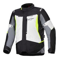 Alpinestars ST-1 WP Korumalı Motosiklet Montu Siyah / Gri / Sarı - Alpinestars