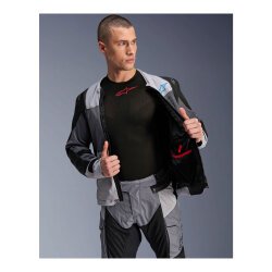 Alpinestars ST-2 Air Korumalı Motosiklet Montu Gri / Siyah - 4