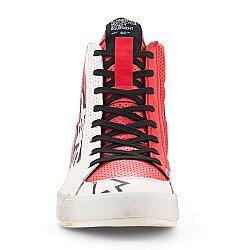 Alpinestars Stated Flair Korumalı Motosiklet Botu Beyaz / Kırmızı - 4
