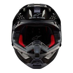 Alpinestars Supertech M10 Off-Road Kaskı Siyah / Beyaz - 2