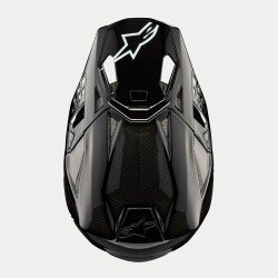 Alpinestars Supertech M10 Off-Road Kaskı Siyah / Beyaz - 5