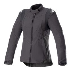 Alpinestars Stella Alya Sport WP Korumalı Kadın Motosiklet Montu Siyah / Siyah - Alpinestars