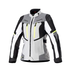 Alpinestars Stella Bogota Pro Drystar Korumalı Kadın Motosiklet Montu Gri / Sarı - 1