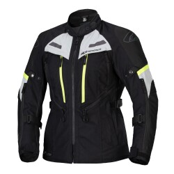 Alpinestars Stella Bogota Pro Drystar Korumalı Kadın Motosiklet Montu Siyah / Gri / Sarı 