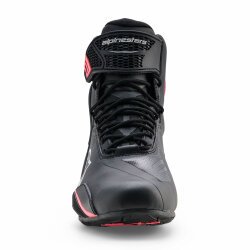 Alpinestars Stella Faster-4 DS Korumalı Kadın Motosiklet Botu Siyah / Gri / Kırmızı - 4