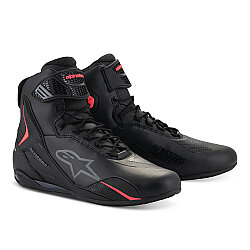 Alpinestars Stella Faster-4 Korumalı Kadın Motosiklet Botu Siyah / Pembe - Alpinestars