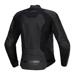 Alpinestars Stella Faster V3 Deri Korumalı Kadın Motosiklet Montu Siyah / Siyah - 2