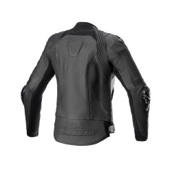 Alpinestars Stella Missile V2 Deri Korumalı Kadın Motosiklet Montu Siyah - 2