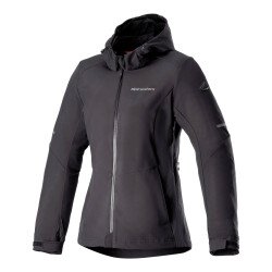 GARAJJ Alpinestars Stella Neo WP Korumalı Kadın Motosiklet Montu Siyah / Siyah - Alpinestars