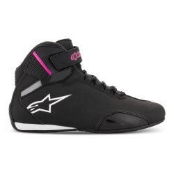Alpinestars Stella Sektor Korumalı Kadın Motosiklet Botu Siyah / Fuşya - Alpinestars (1)