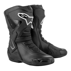 Alpinestars Stella SMX-6 V3 Korumalı Kadın Motosiklet Botu Siyah / Beyaz - 1