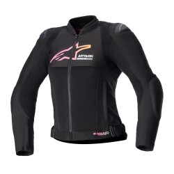 Alpinestars Stella SMX Air Yazlık Kadın Korumalı Motosiklet Montu Siyah / Pembe - 1