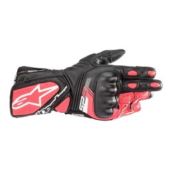Alpinestars Stella SP-8 V3 Korumalı Kadın Motosiklet Eldiveni Siyah / Pembe - 1