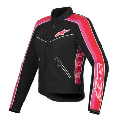Alpinestars Stella T-Dyno Air Korumalı Kadın Motosiklet Montu Siyah / Kırmızı - Alpinestars