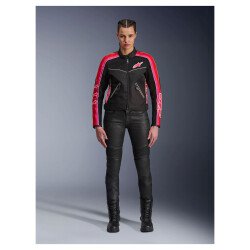 Alpinestars Stella T-Dyno Air Korumalı Kadın Motosiklet Montu Siyah / Kırmızı - Alpinestars (1)