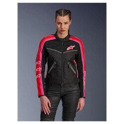 Alpinestars Stella T-Dyno Air Korumalı Kadın Motosiklet Montu Siyah / Kırmızı - 7
