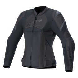 Alpinestars Stella T-GP Plus R V4 Airflow Korumalı Kadın Motosiklet Montu Siyah / Siyah - 1