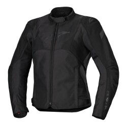 Alpinestars Stella T-JAWS V4 WP Korumalı Kadın Motosiklet Montu Siyah / Siyah - 1