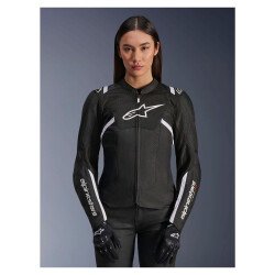 Alpinestars Stella T-SPS Air V2 Korumalı Kadın Motosiklet Montu Siyah / Beyaz - 6