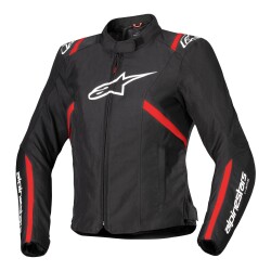 Alpinestars Stella T-SPS V2 Korumalı Kadın Motosiklet Montu Siyah / Beyaz / Kırmızı 