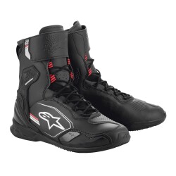 Alpinestars Superfaster Korumalı Motosiklet Botu Siyah / Gri / Kırmızı - 1