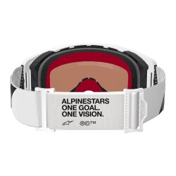 Alpinestars Supertech Corp Goggle Kross Gözlüğü Beyaz / Altın - 3