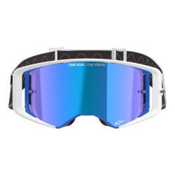Alpinestars Supertech Corp Goggle Kross Gözlüğü Mavi / Beyaz - 3
