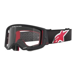 Alpinestars Supertech Corp Goggle Kross Gözlüğü Siyah / Kırmızı 