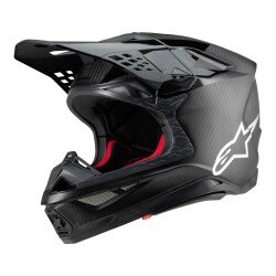 GARAJJ Alpinestars Supertech M10 Fame Off-Road Kaskı Siyah - Alpinestars