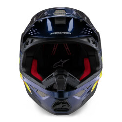 Alpinestars Supertech M10 TLD 25 Limited Off-Road Kaskı Mavi/Oranj - 3