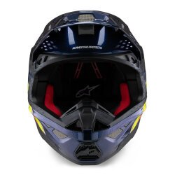 Alpinestars Supertech M10 TLD 25 Limited Off-Road Kaskı Mavi/Oranj - 3