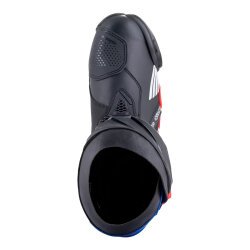 Alpinestars Honda Supertech R Korumalı Motosiklet Botu Siyah / Kırmızı / Beyaz / Mavi - 6