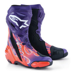 Alpinestars Supertech R Limited Edition Flyte Vented Korumalı Motosiklet Botu Mor - 1
