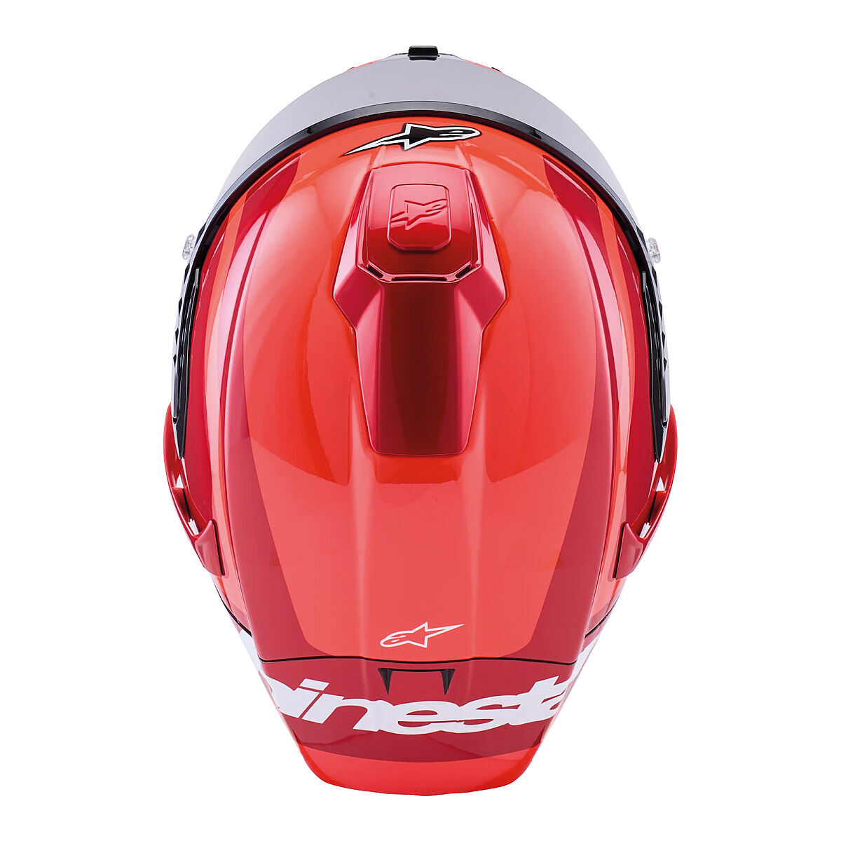 Alpinestars Supertech R10 Carbon Arius Spor Motosiklet Kaskı Siyah