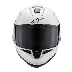 Alpinestars Supertech R10 Carbon Spor Motosiklet Kaskı Beyaz / Siyah - 2