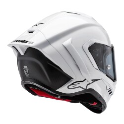 Alpinestars Supertech R10 Carbon Spor Motosiklet Kaskı Beyaz / Siyah - 7