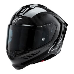 Alpinestars Supertech R10 Carbon Spor Motosiklet Kaskı Siyah - 1