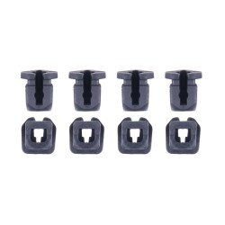 Alpinestars Supertech R10 Kask İçin Yedek Spoiler Klipsi Siyah - Alpinestars