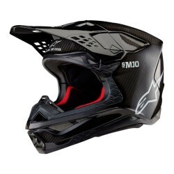Alpinestars Supertech M10 FIM Off-Road Kaskı Siyah - Alpinestars