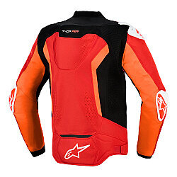 Alpinestars T-GP Air Korumalı Motosiklet Montu Kırmızı / Beyaz / Siyah - 2