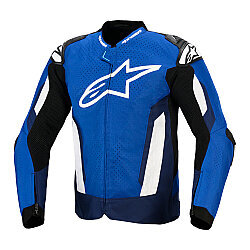 Alpinestars T-GP Air Korumalı Motosiklet Montu Mavi / Beyaz / Siyah 