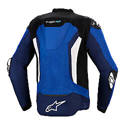 Alpinestars T-GP Air Korumalı Motosiklet Montu Mavi / Beyaz / Siyah - 2