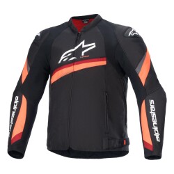 Alpinestars T-GP Plus R V4 Korumalı Motosiklet Montu Siyah / Kırmızı - 1