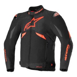 Alpinestars T-GP R V3 DryStar Korumalı Motosiklet Montu Siyah / Kırmızı - 1