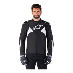 Alpinestars T-JAWS V4 WP Korumalı Motosiklet Montu Siyah / Beyaz - 3