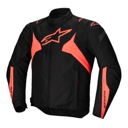 Alpinestars T-JAWS V4 WP Korumalı Motosiklet Montu Siyah / Kırmızı 