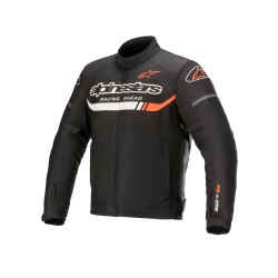 Alpinestars T-SP S Ignition WP Korumalı Motosiklet Montu Siyah / Beyaz / Kırmızı - 1